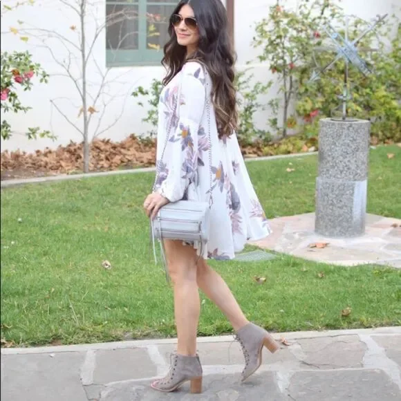 ✨HP✨Electric Orchid Print Swing Tunic✨ - Picture 4 of 8